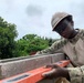 U.S. Navy Seabees with NMCB-5’s Detail Timor-Leste construct a two-room classroom