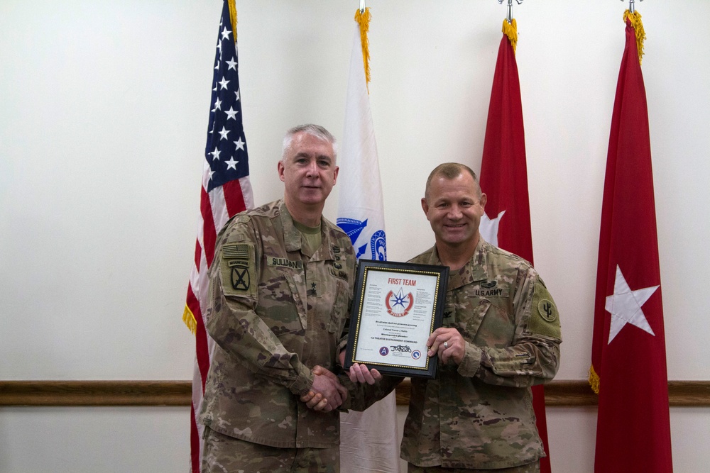 Blackjack Recognition Ceremony