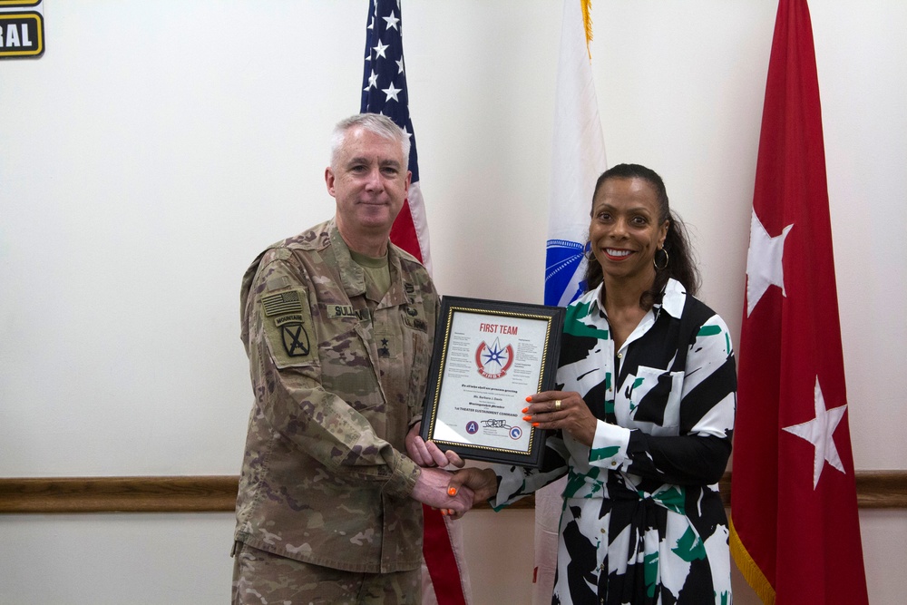 Blackjack Recognition Ceremony