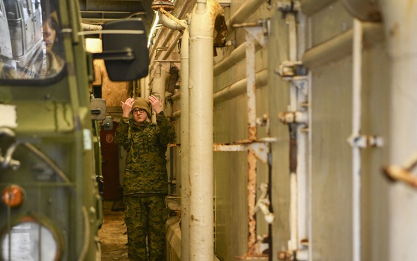 MRF-E loads tactical vehicles for maritime operations