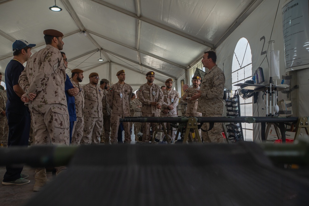 UAE Armed Forces and U.S. Navy Exchange Medical practices at NF20