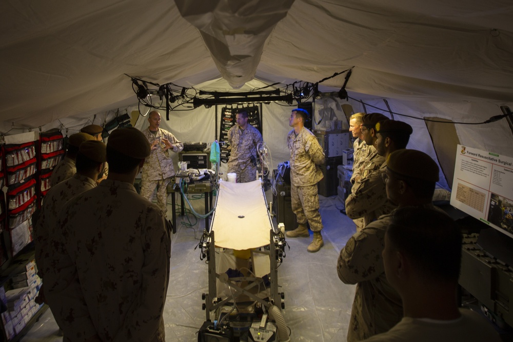 UAE Armed Forces and U.S. Navy Exchange Medical practices at NF20