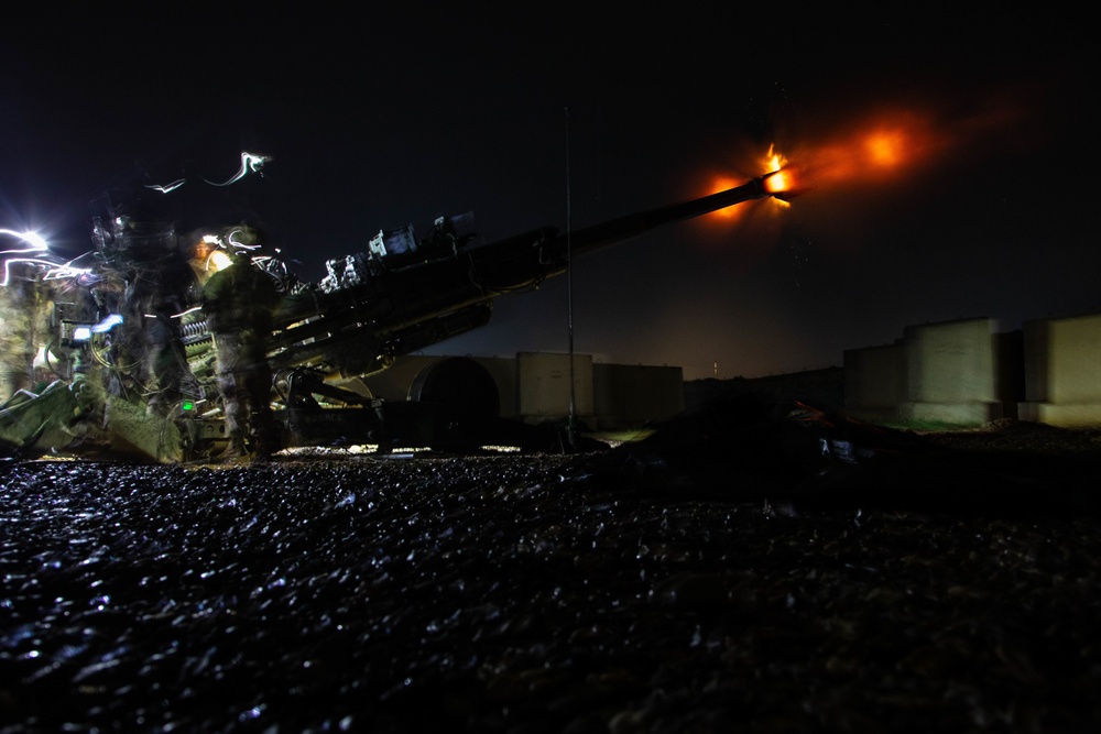 Force protection measures in Qayyarah Airfield West