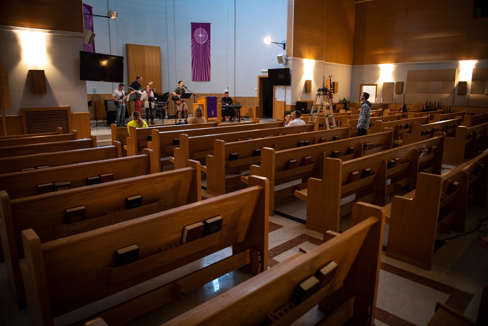 NSA Naples Chapel innovates amid COVID-19