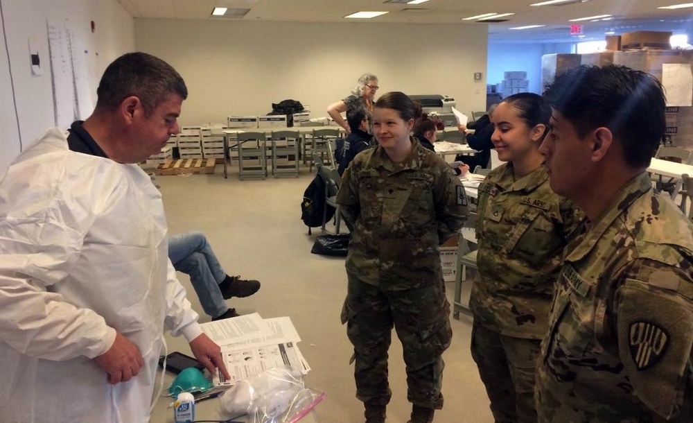 New York National Guard supports COVID-19 containment efforts