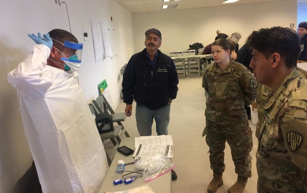 New York National Guard supports COVID-19 containment efforts