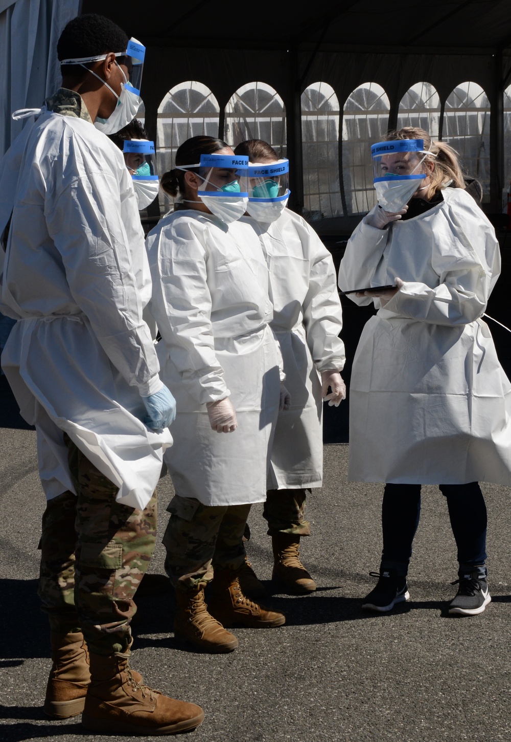 NY National Guard Soldiers assist in COVID-19 response