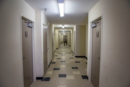 Camp Pendleton Marines set up medical isolation and observation center