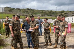 Camp Pendleton Marines set up a medical isolation and observation center