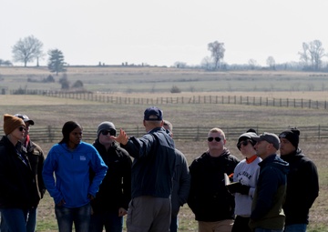 Oklahoma Army National Guard officer candidates visit the past to lead in the future