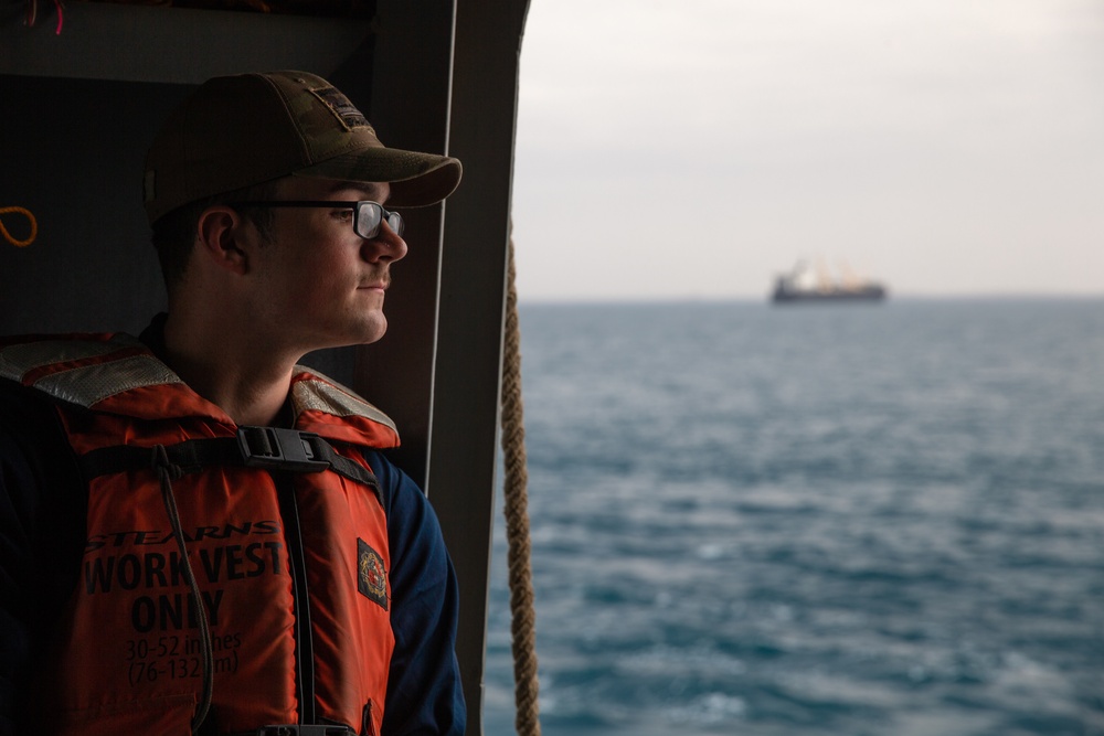 U.S. Marines, Sailors, and Soldiers Conduct Maritime Prepositioning Force Operations