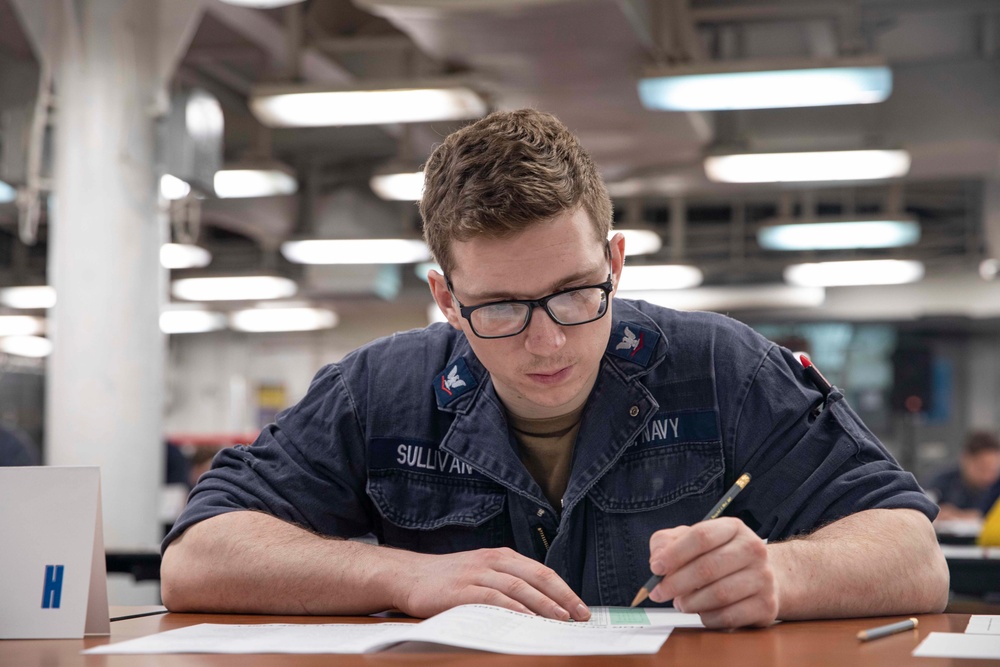 Navy-wide advancement exam