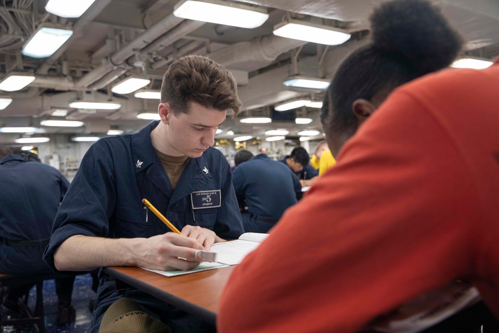 Navy-wide advancement exam