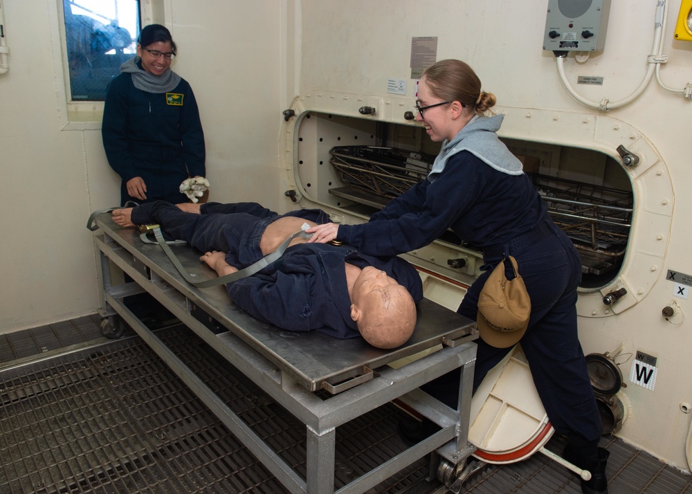 USS Green Bay CBR drill, March 14, 2020