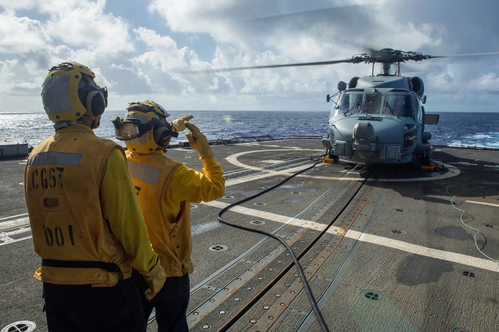 Sailors Conduct Flight Operations