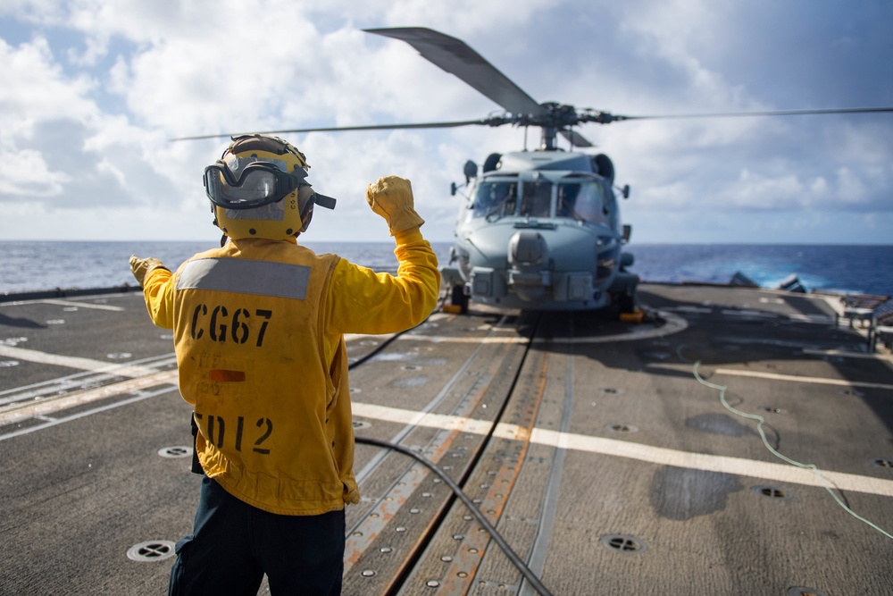 Sailors Conduct Flight Operations