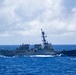 USS Mustin Transits Philippine Sea