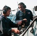 Engineman 2nd Class Ianjames Castil and Machinist’s Mate 2nd Class Brian Whittington Jr. conduct a boat report