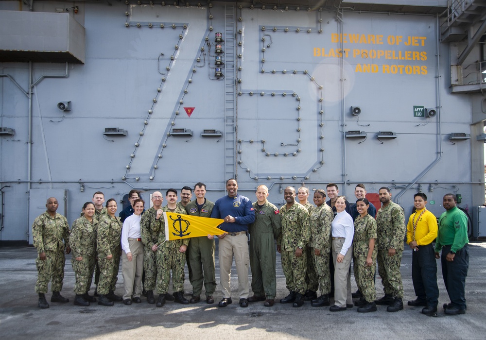 USS Harry S. Truman Wins the Golden Anchor Five Years In A Row