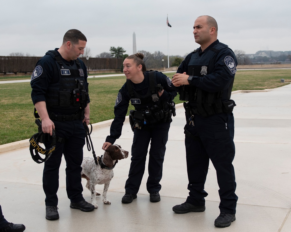 Deputy Secretary of Defense hosts K-9 Appreciation Day