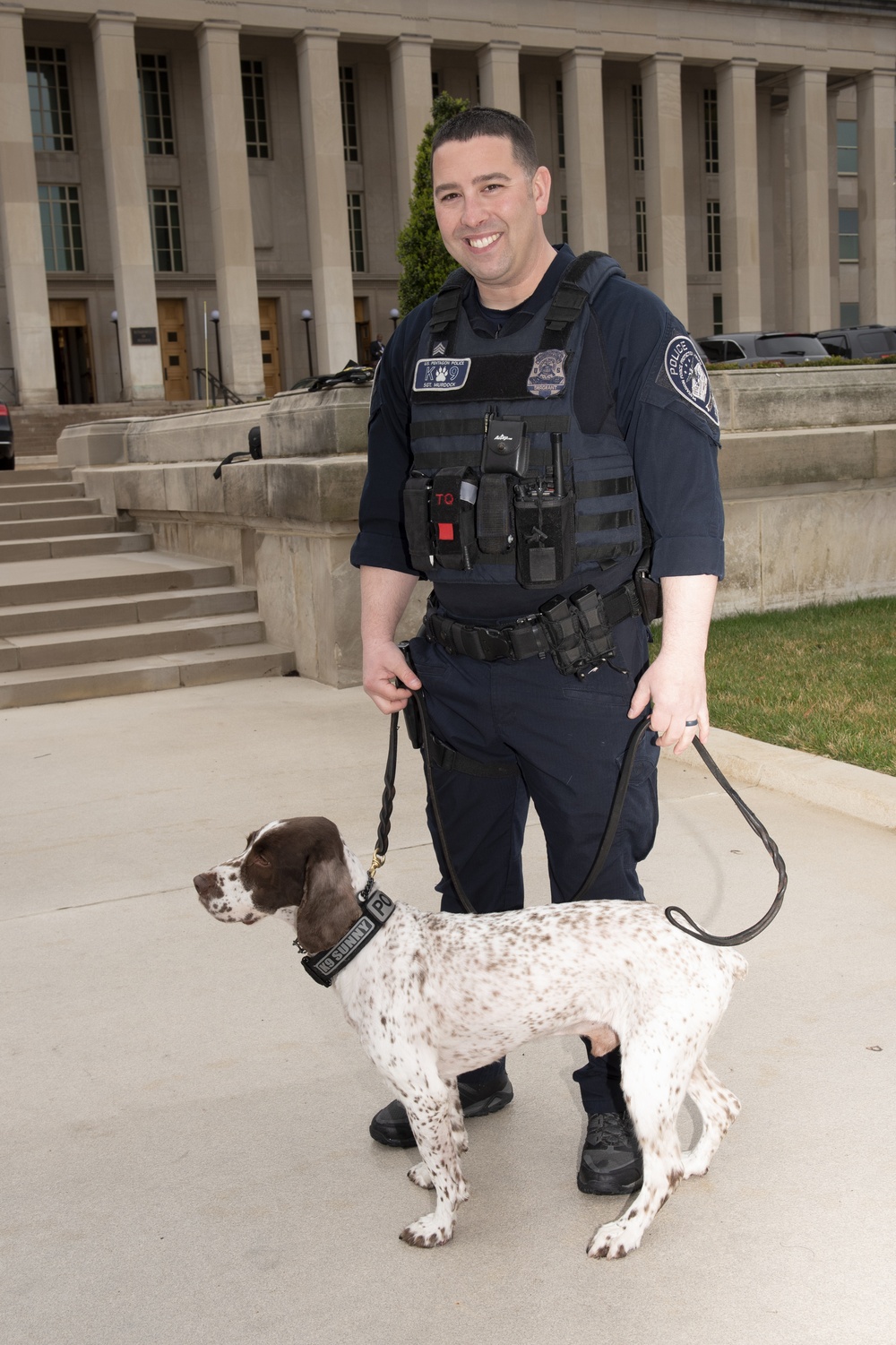 Deputy Secretary of Defense hosts K-9 Appreciation Day