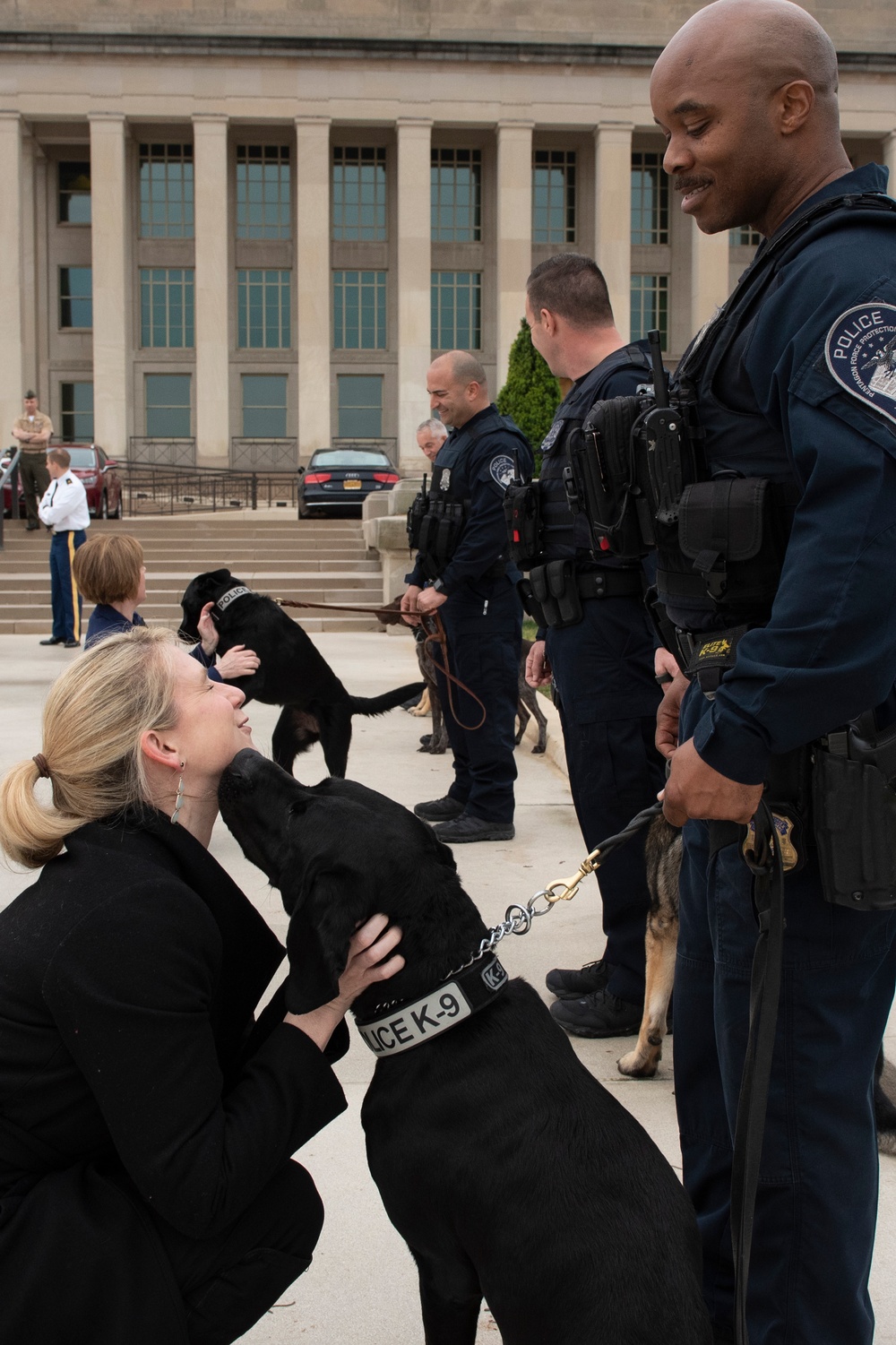 Deputy Secretary of Defense hosts K-9 Appreciation Day