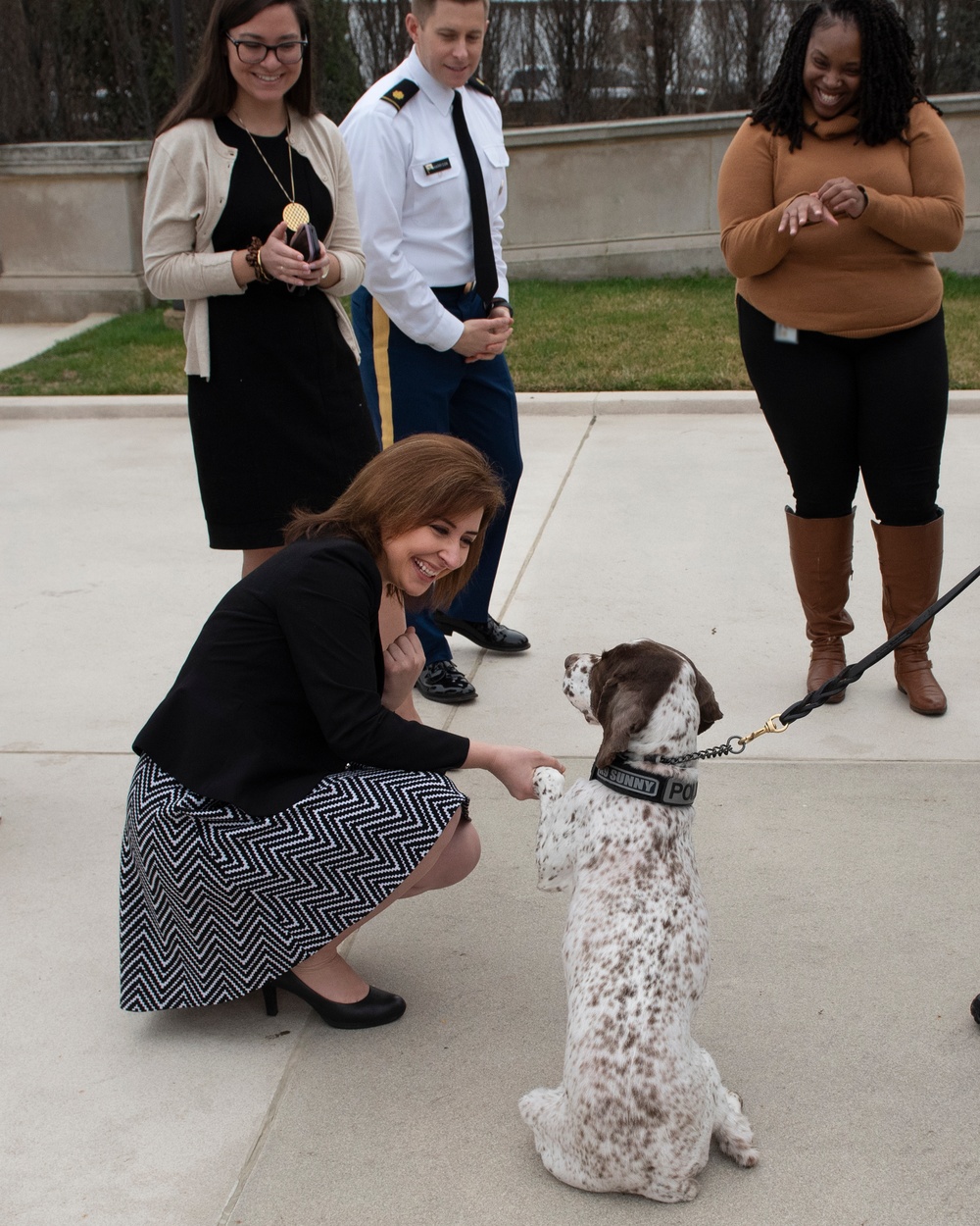 Deputy Secretary of Defense hosts K-9 Appreciation Day