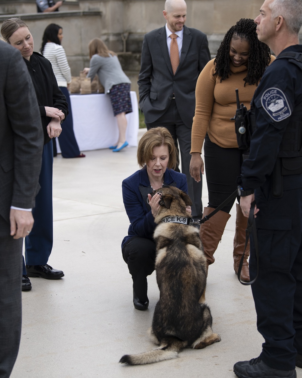 Deputy Secretary of Defense hosts K-9 Appreciation Day