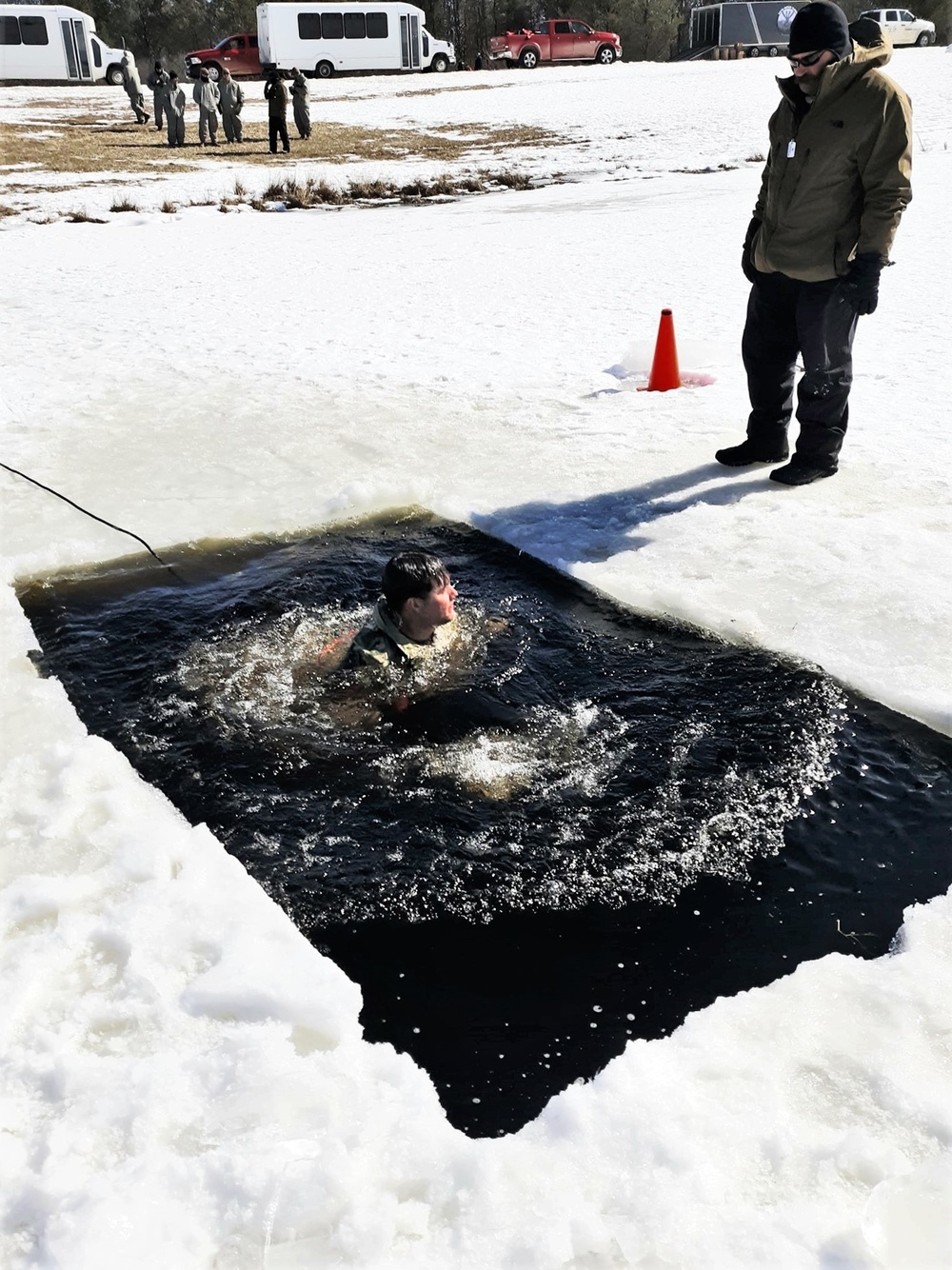 Cold-Weather Operations Course Class 20-04 training at Fort McCoy