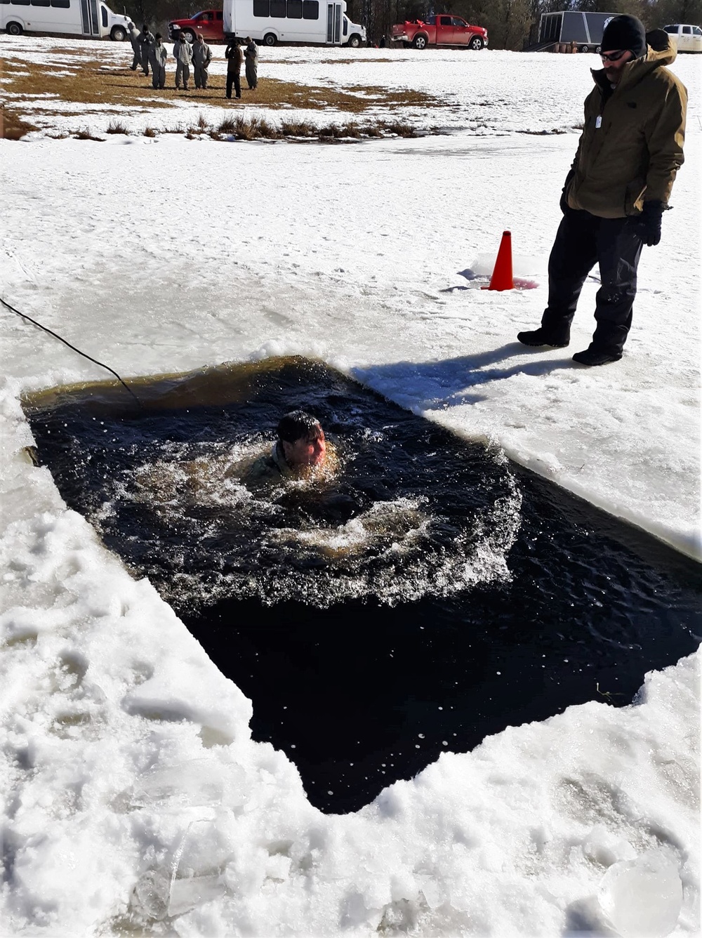 Cold-Weather Operations Course Class 20-04 training at Fort McCoy