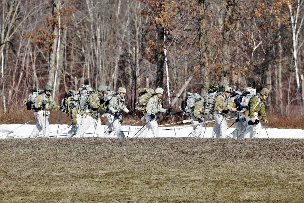 Cold-Weather Operations Course Class 20-04 training at Fort McCoy