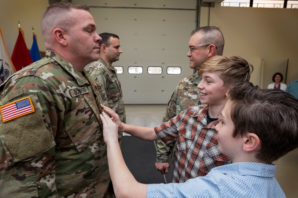Bowker and Greenberg promoted to sergeant major