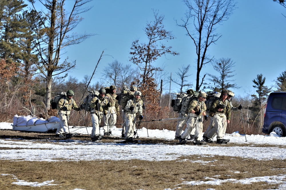 Cold-Weather Operations Course Class 20-04 training at Fort McCoy