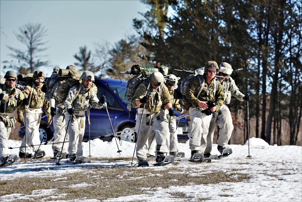 Cold-Weather Operations Course Class 20-04 training at Fort McCoy