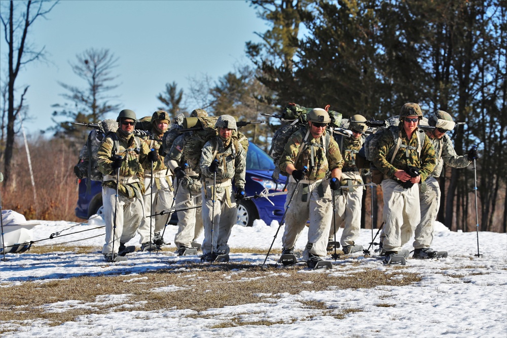 Cold-Weather Operations Course Class 20-04 training at Fort McCoy