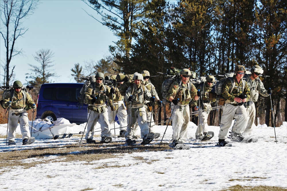 Cold-Weather Operations Course Class 20-04 training at Fort McCoy