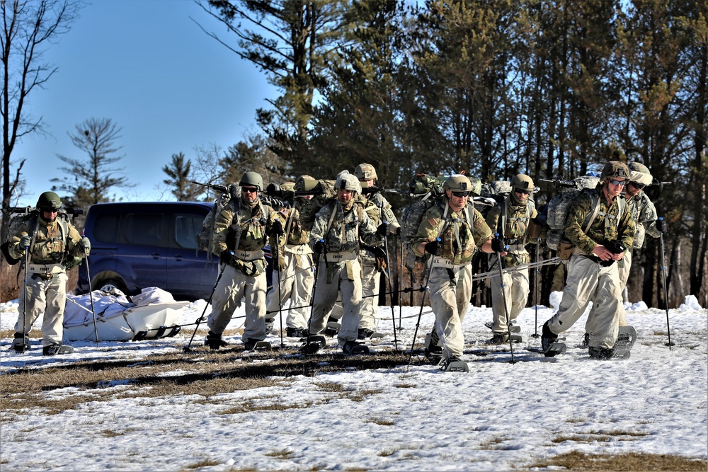 Cold-Weather Operations Course Class 20-04 training at Fort McCoy