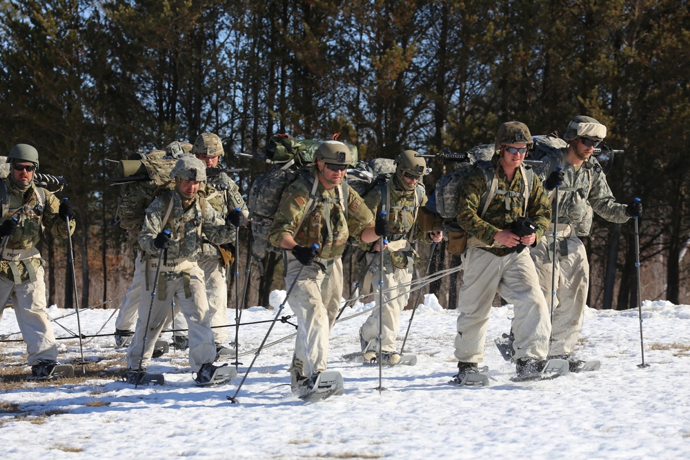 Cold-Weather Operations Course Class 20-04 training at Fort McCoy