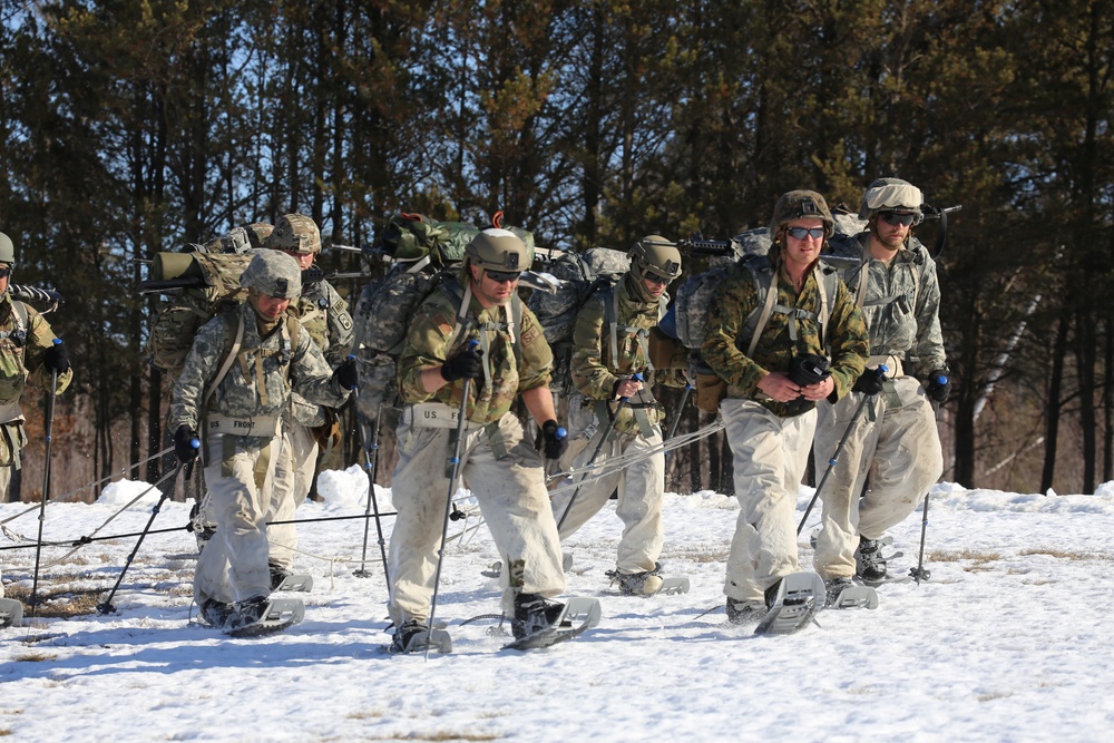 Cold-Weather Operations Course Class 20-04 training at Fort McCoy