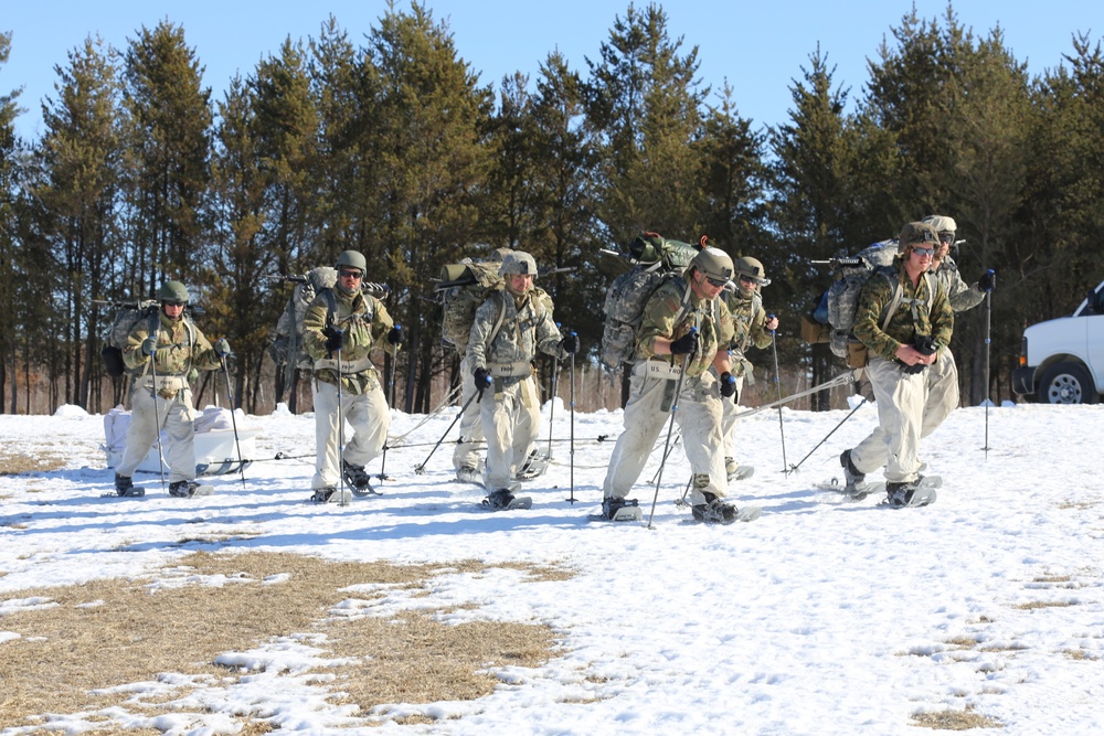 Cold-Weather Operations Course Class 20-04 training at Fort McCoy