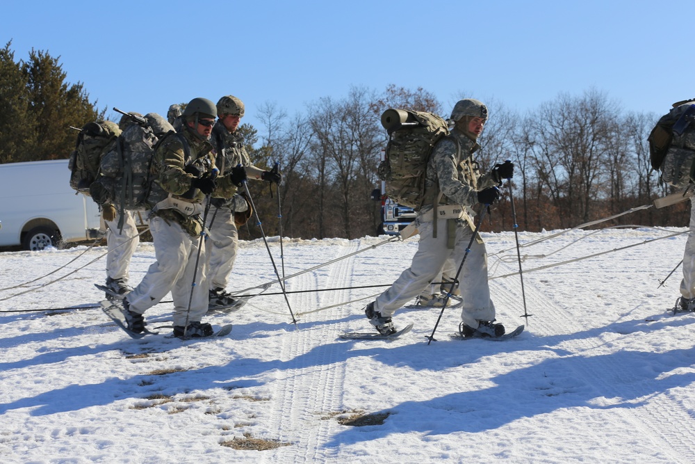 Cold-Weather Operations Course Class 20-04 training at Fort McCoy