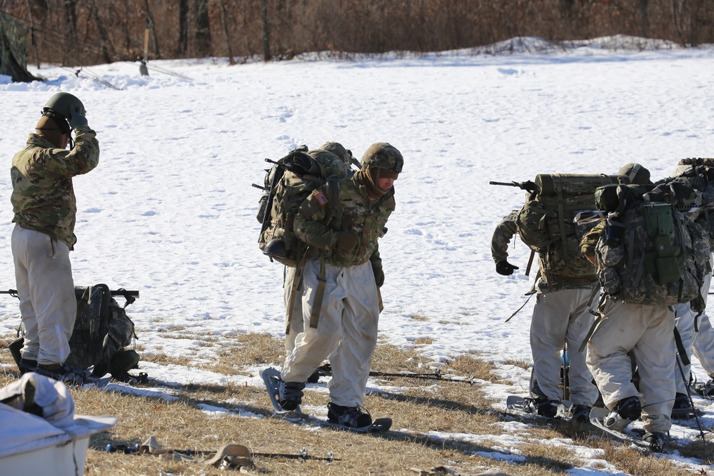 Cold-Weather Operations Course Class 20-04 training at Fort McCoy