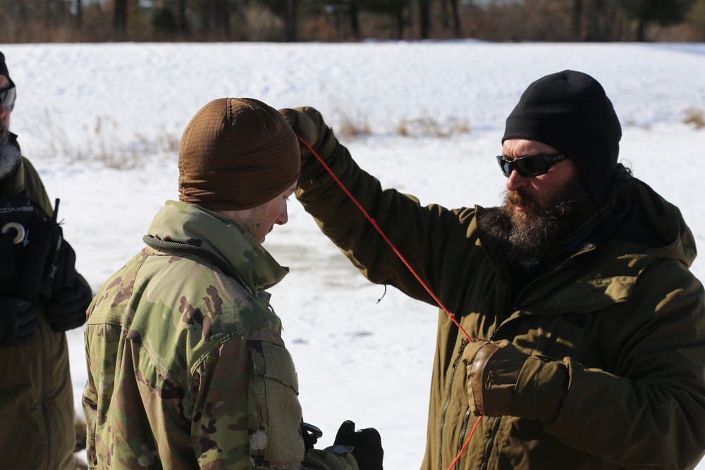 Cold-Weather Operations Course Class 20-04 training at Fort McCoy