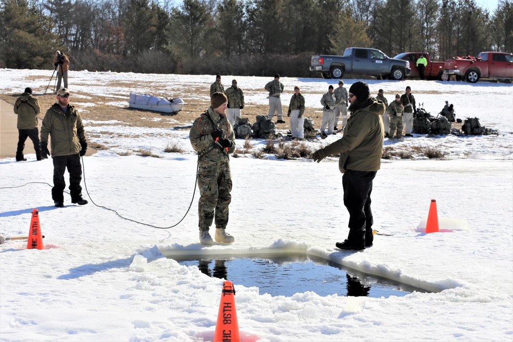 Cold-Weather Operations Course Class 20-04 training at Fort McCoy