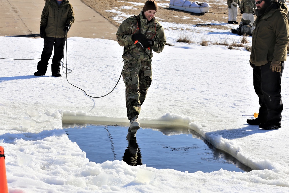 Cold-Weather Operations Course Class 20-04 training at Fort McCoy