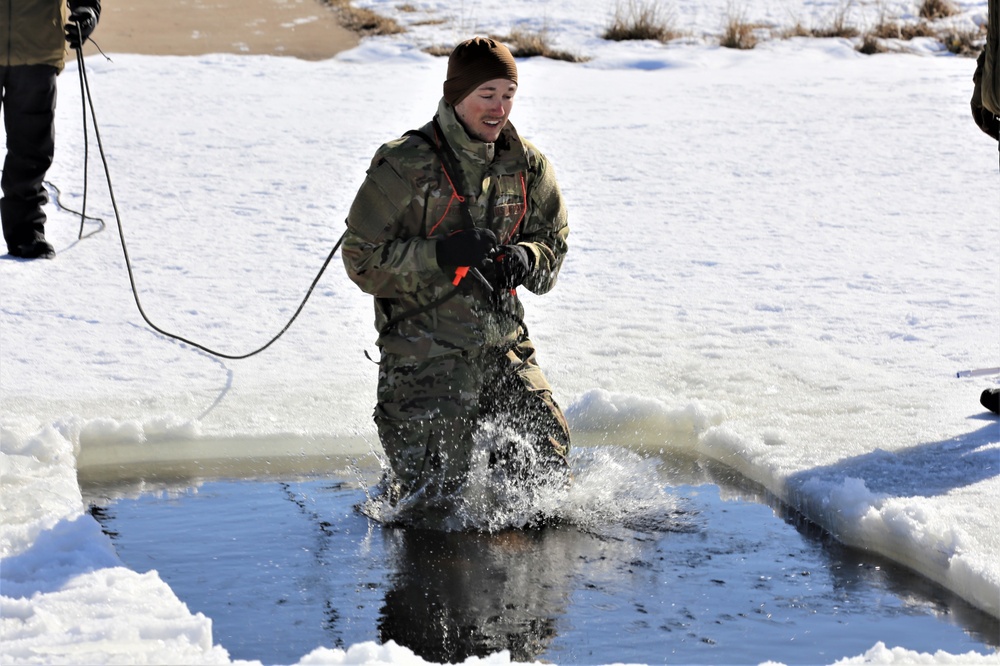 Cold-Weather Operations Course Class 20-04 training at Fort McCoy