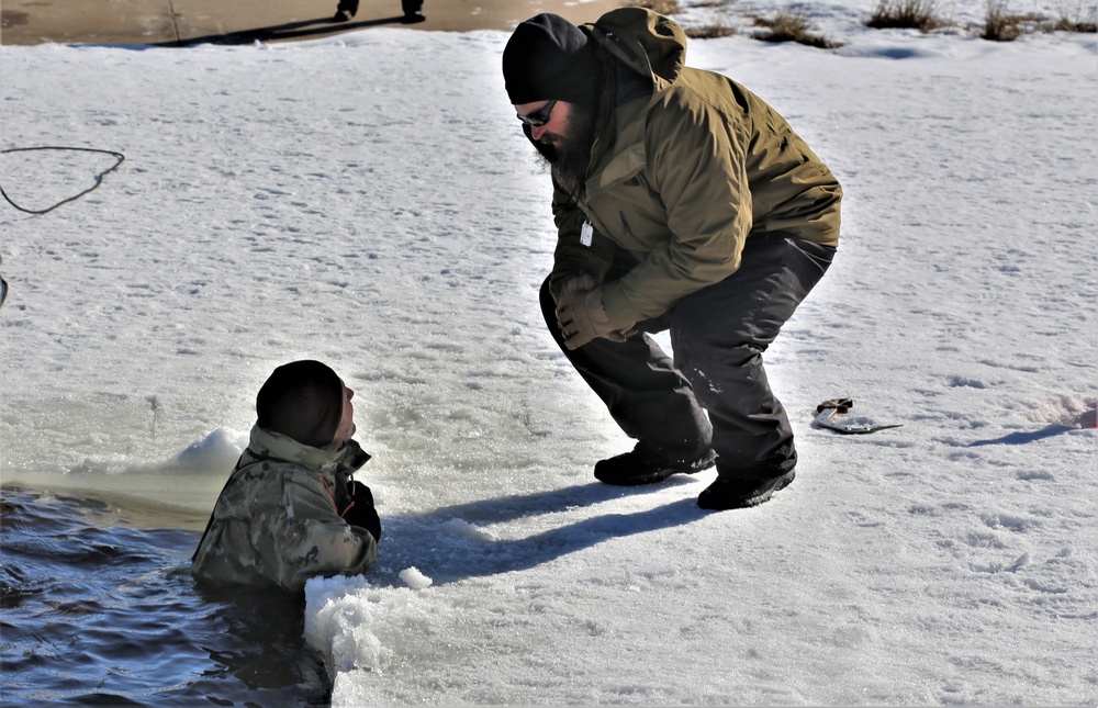 Cold-Weather Operations Course Class 20-04 training at Fort McCoy