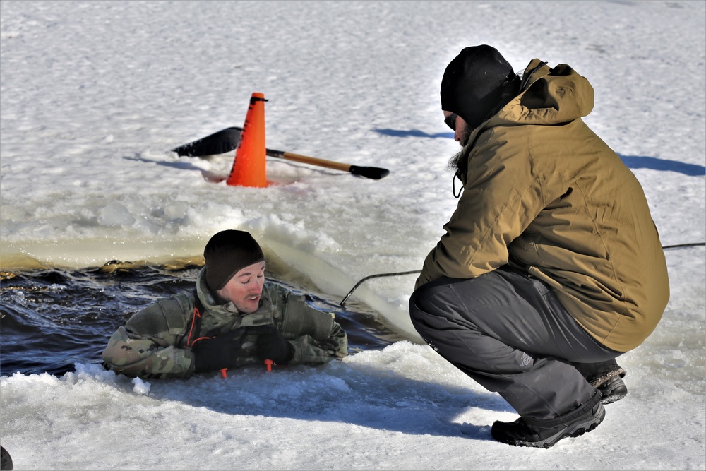 Cold-Weather Operations Course Class 20-04 training at Fort McCoy