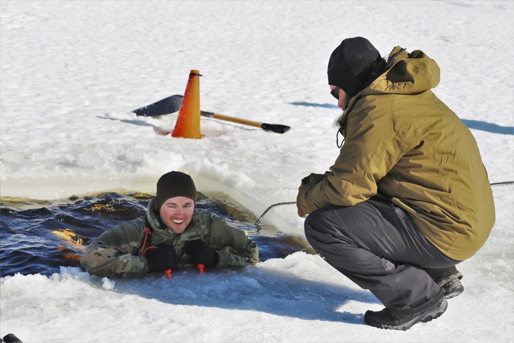 Cold-Weather Operations Course Class 20-04 training at Fort McCoy