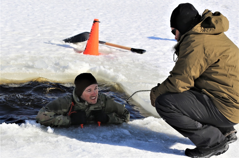 Cold-Weather Operations Course Class 20-04 training at Fort McCoy